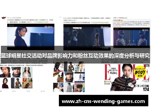 篮球明星社交活动对品牌影响力和粉丝互动效果的深度分析与研究